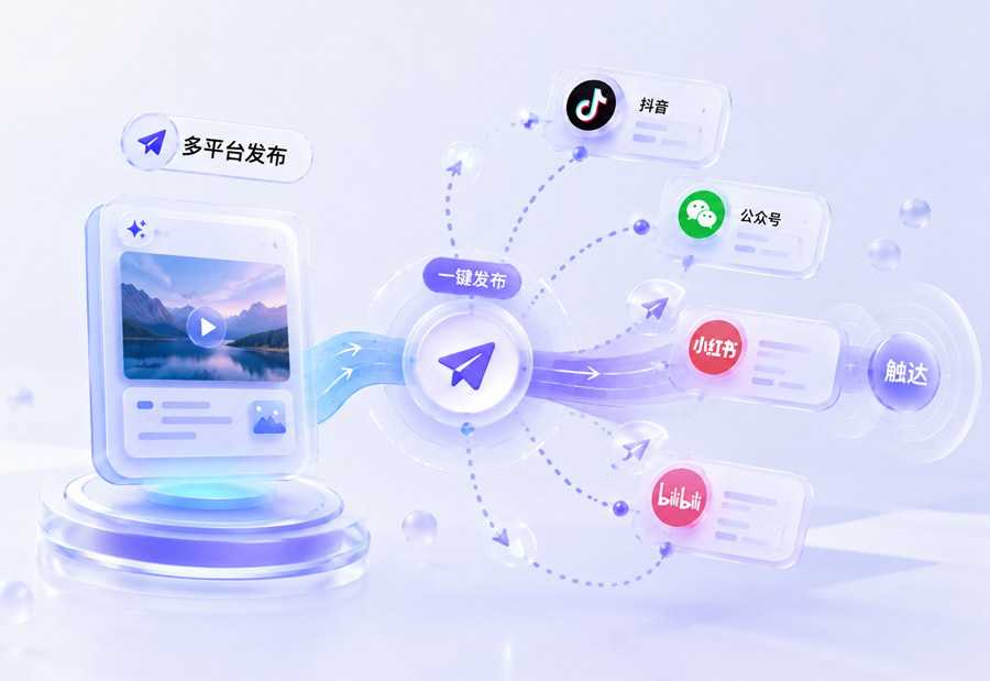 CreatorStudio 多平台发布工作区预览